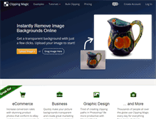 Tablet Screenshot of clippingmagic.com
